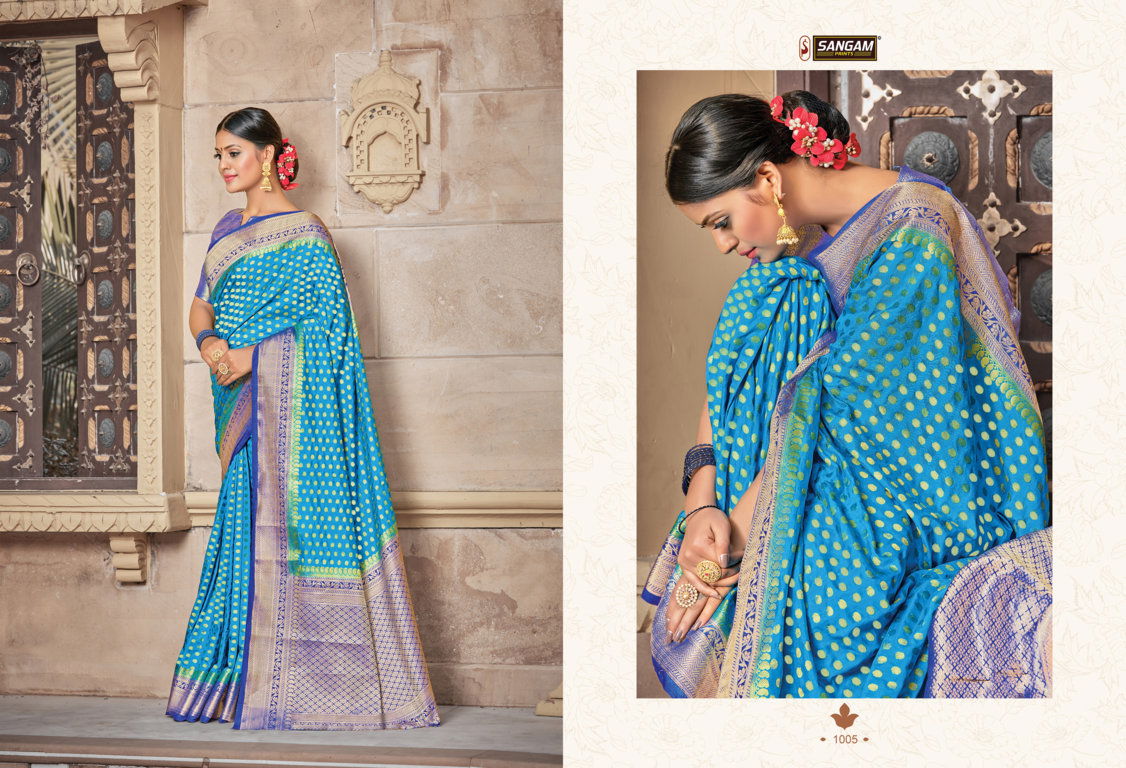Sangam Madhubani Silk Latest Fancy Festive Wear Designer Silk Sarees Collection